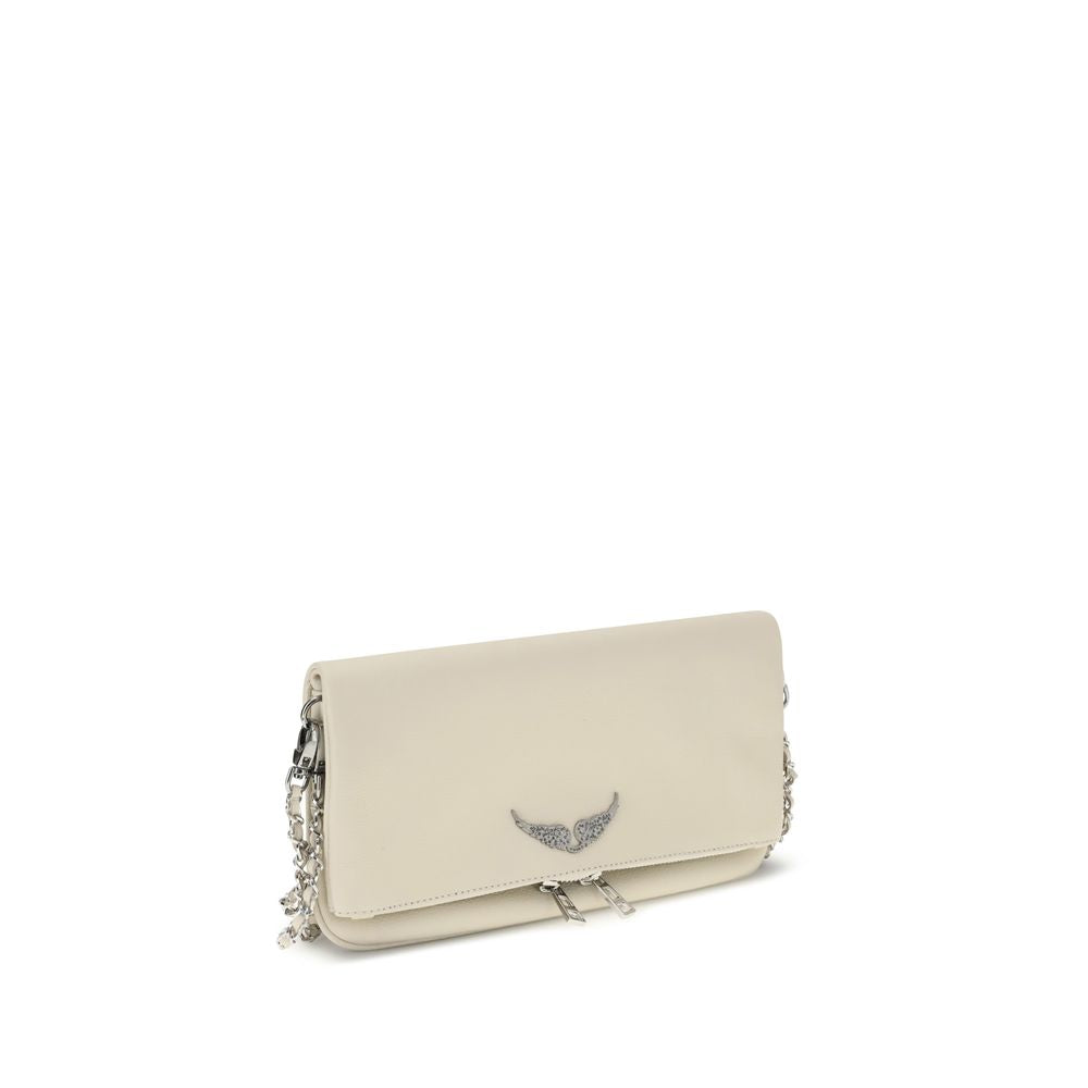 Cream Calf Leather Bos Taurus Shoulder Bag