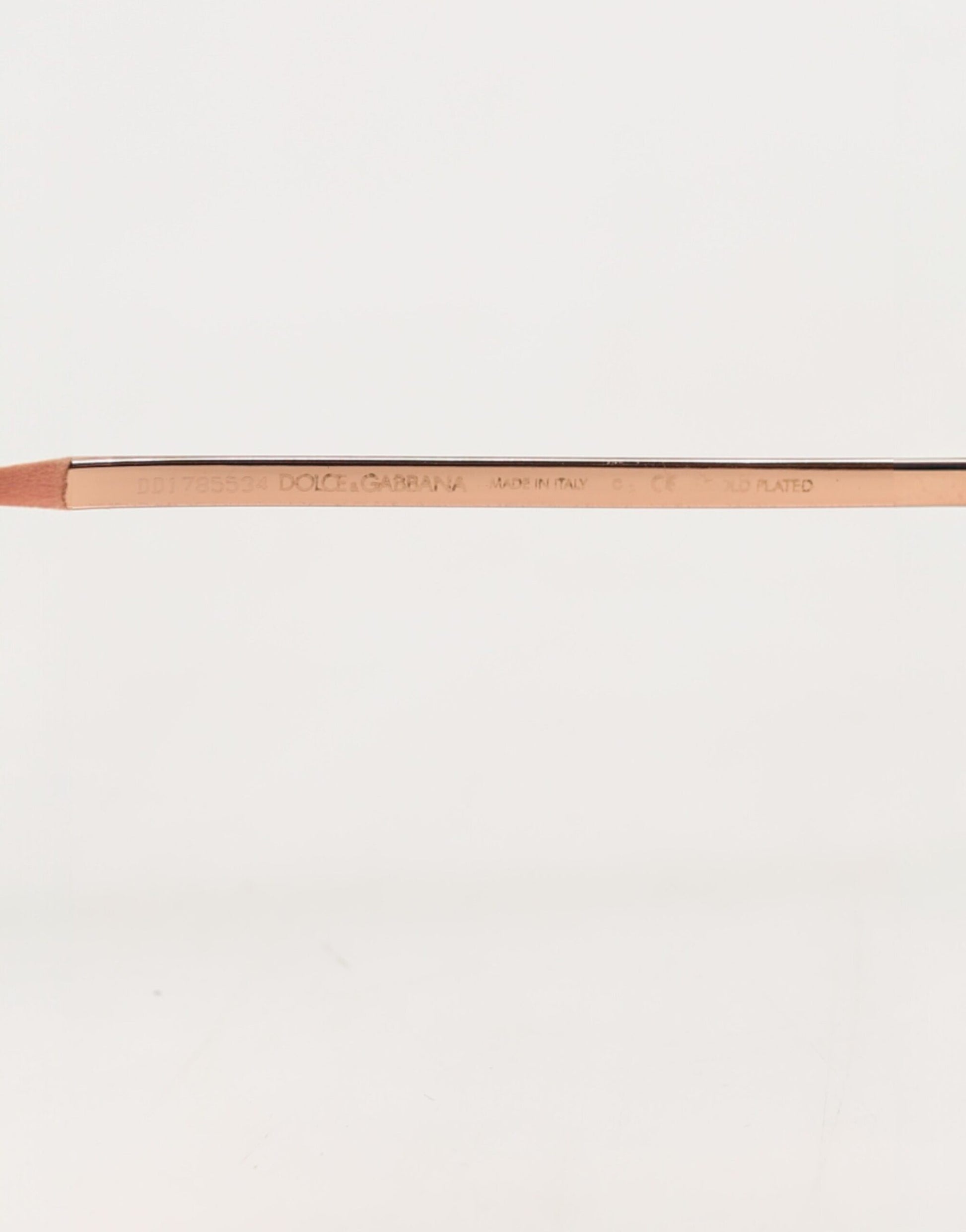 DG2215K Gold Metal Round Shades Eyewear Sunglasses