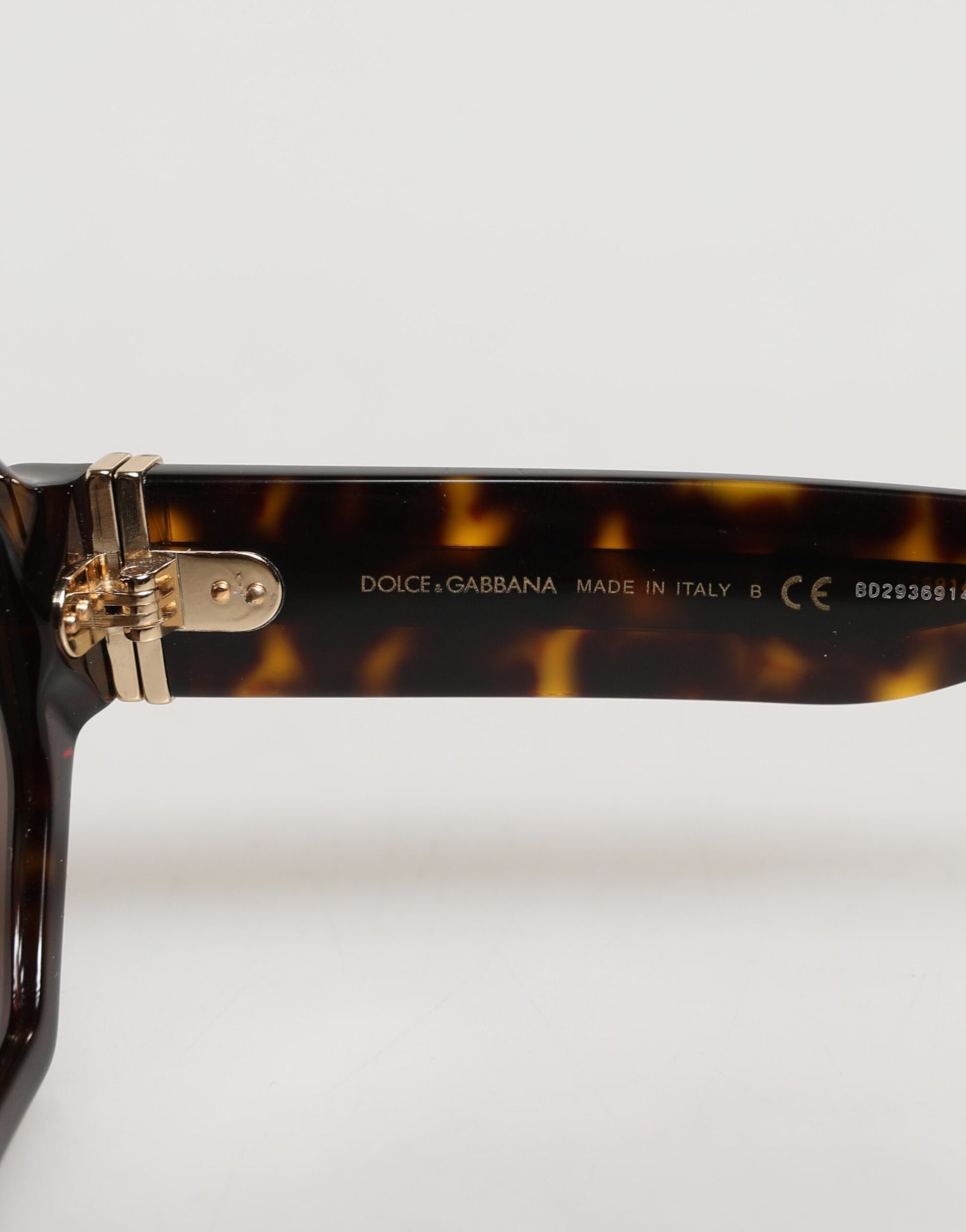 DG4379F Tortoiseshell Brown Acetate Geometric Shades Sunglasses