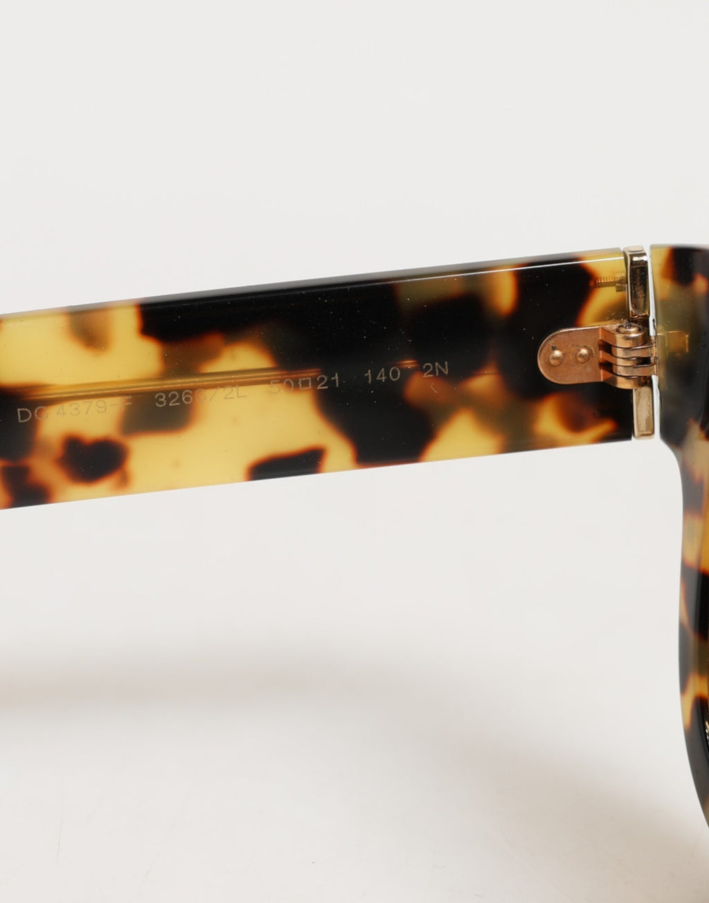 DG4379F White Tortoiseshell Gradient Shades Sunglasses