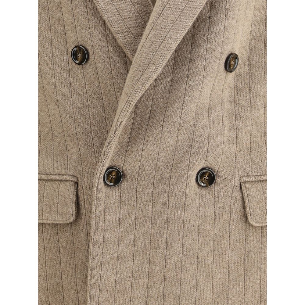 Brown Fleece Wool Jackets And Coat