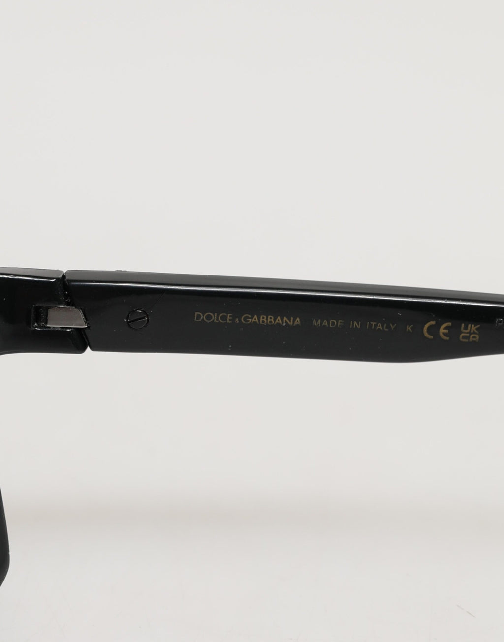 DG6160 Square Black Polyamide Sport Logo Sunglasses