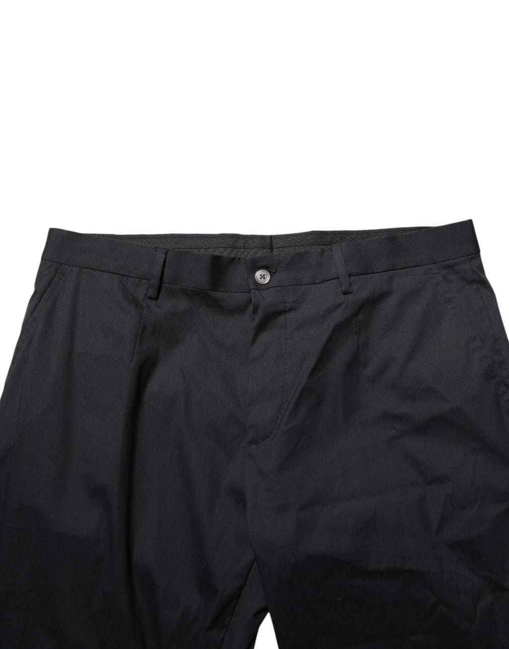 Black Cotton Formal Dress Men Trouser Pants