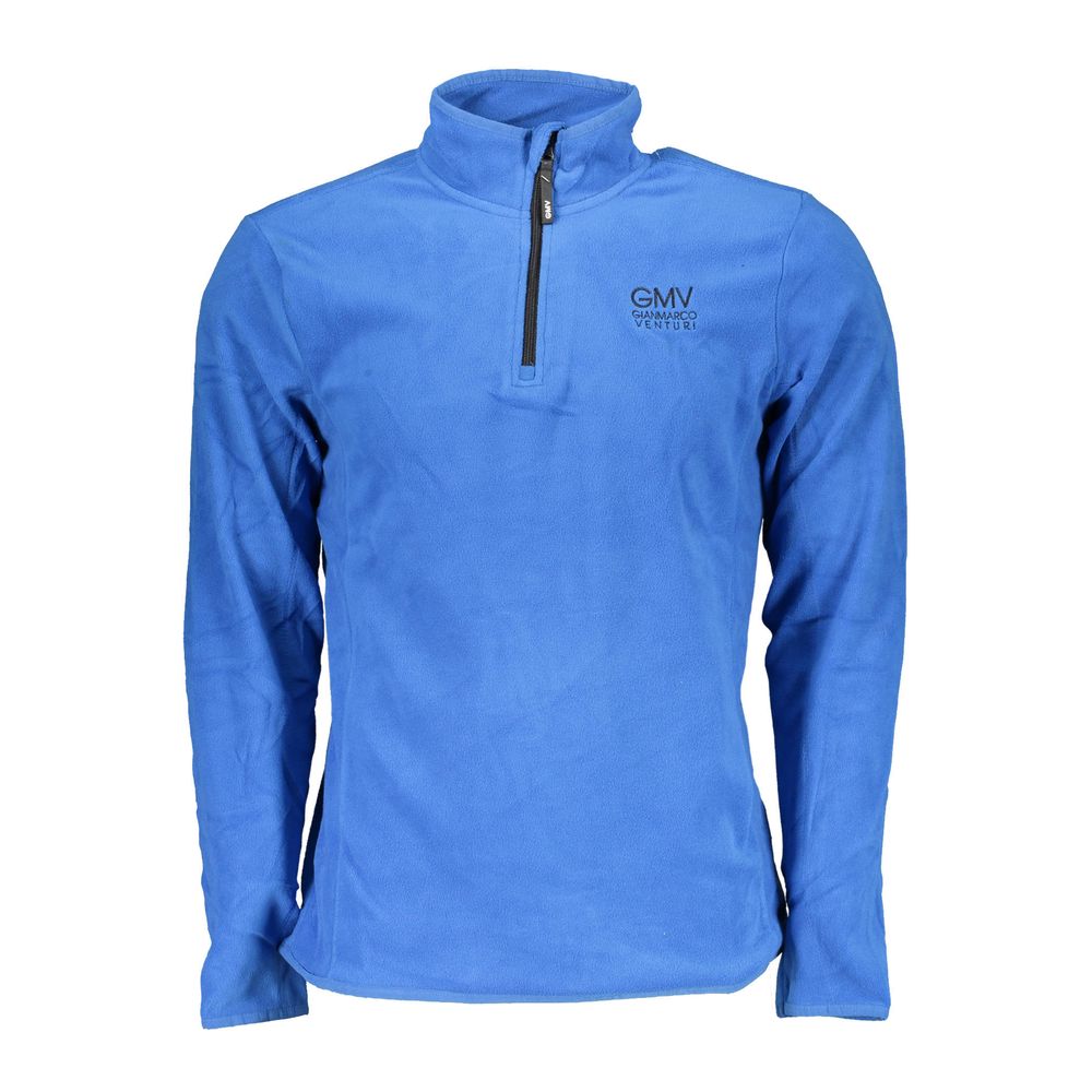 Blue Polyester Sweatshirt