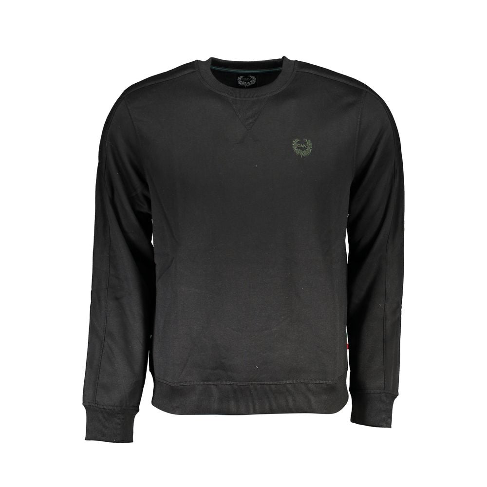 Black Cotton Sweatshirt