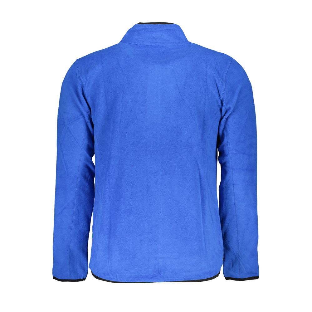 Blue Polyester Sweatshirt