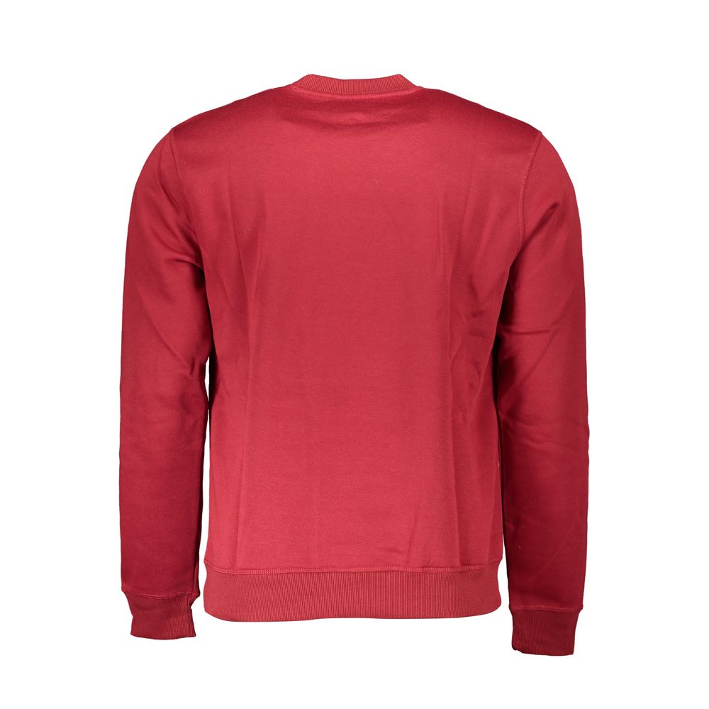 Red Cotton Sweatshirt