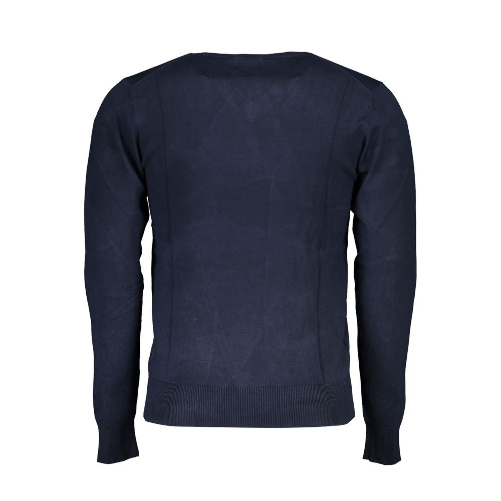 Blue Viscose Sweater