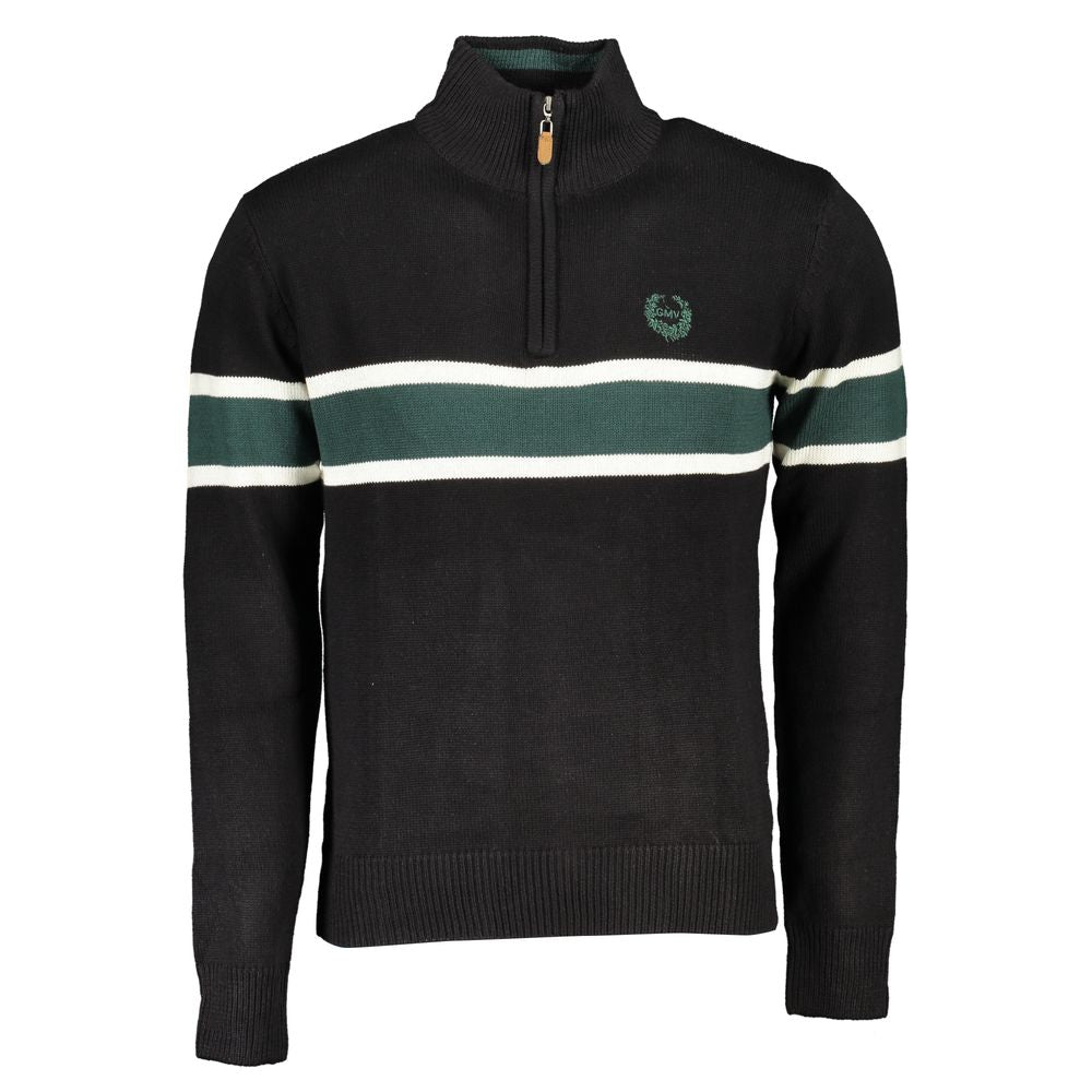 Black Cotton Sweater