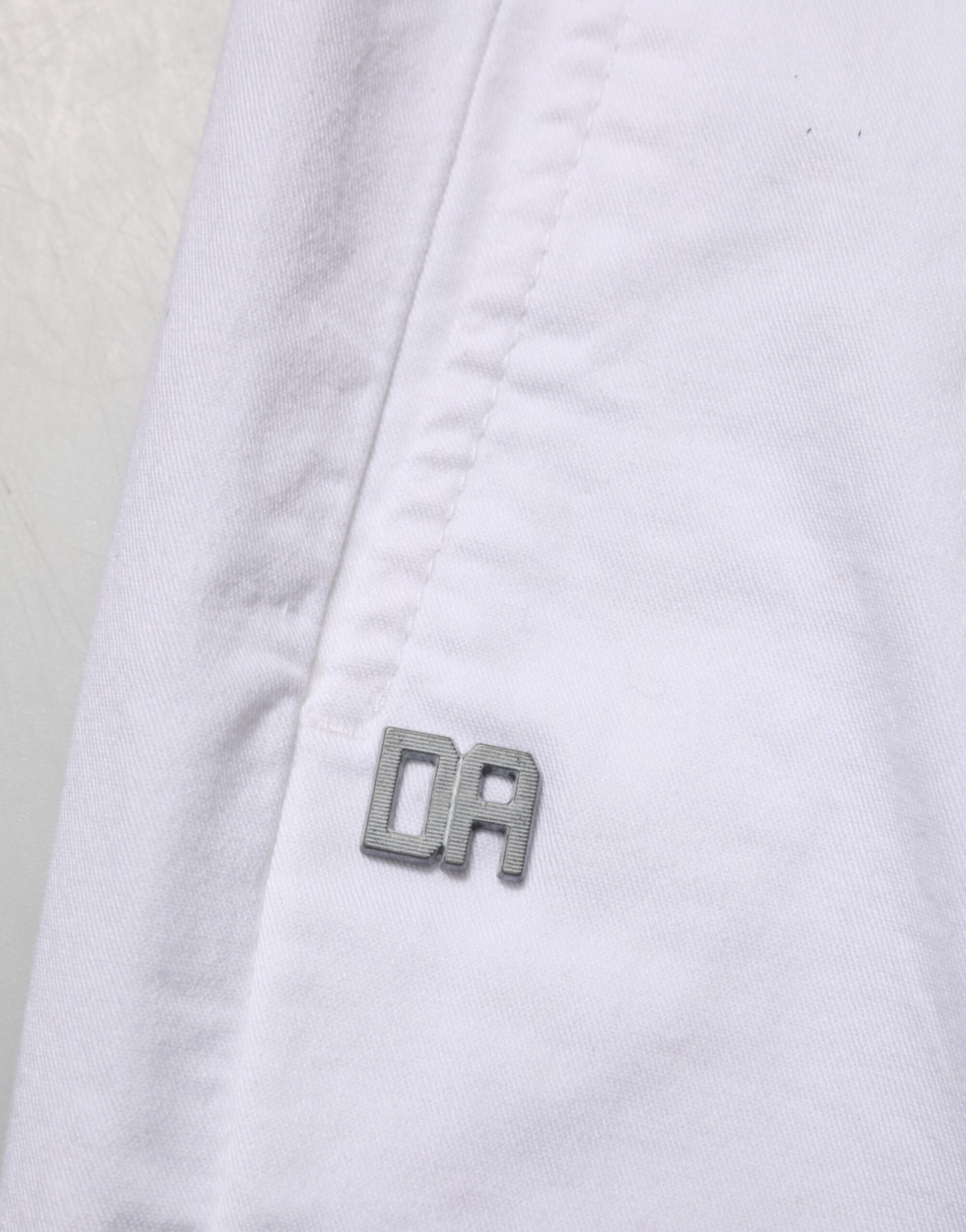 White Cotton Stretch Slim Fit Denim Jeans