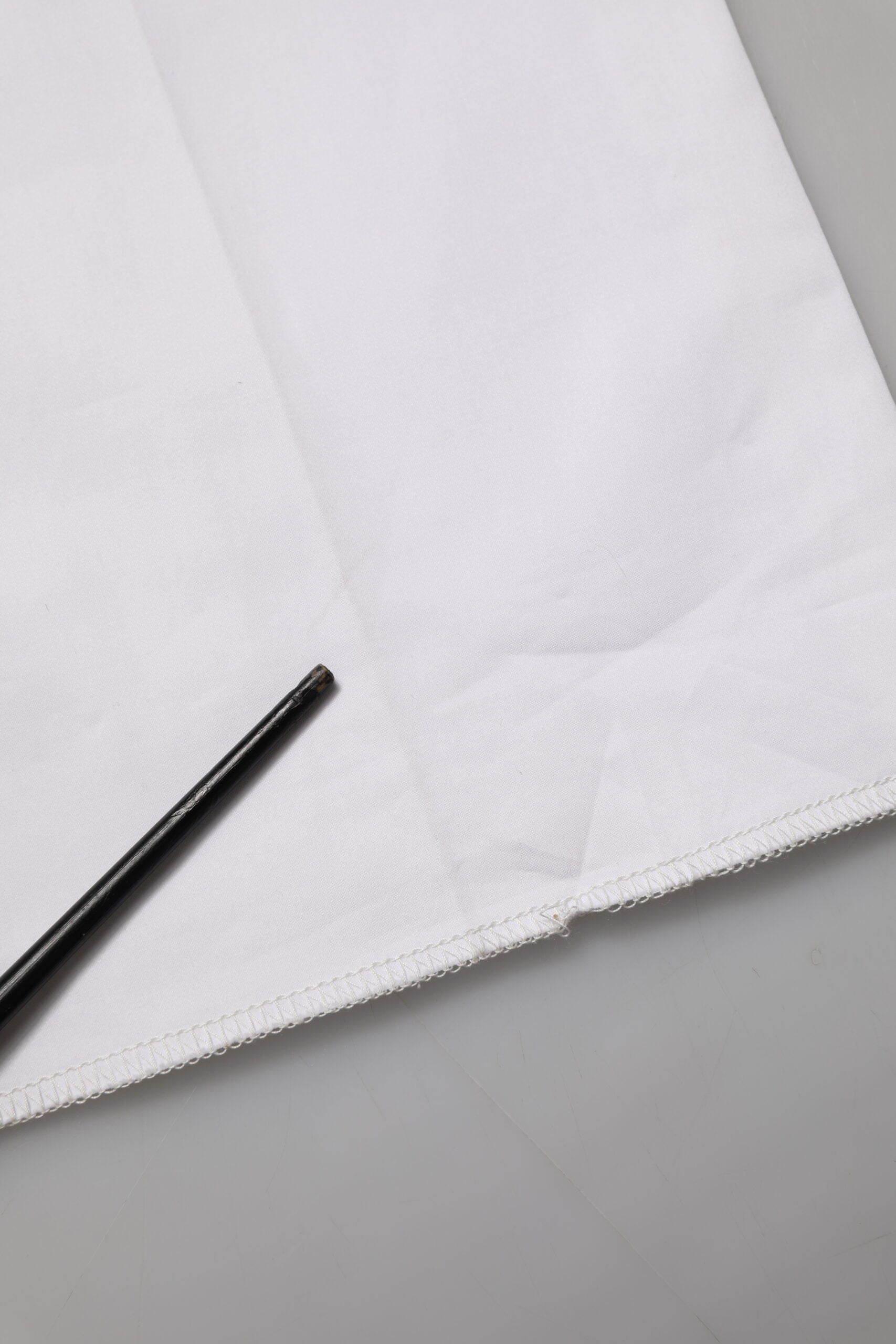 White Cotton Stretch Dress Formal Men Trouser Pants