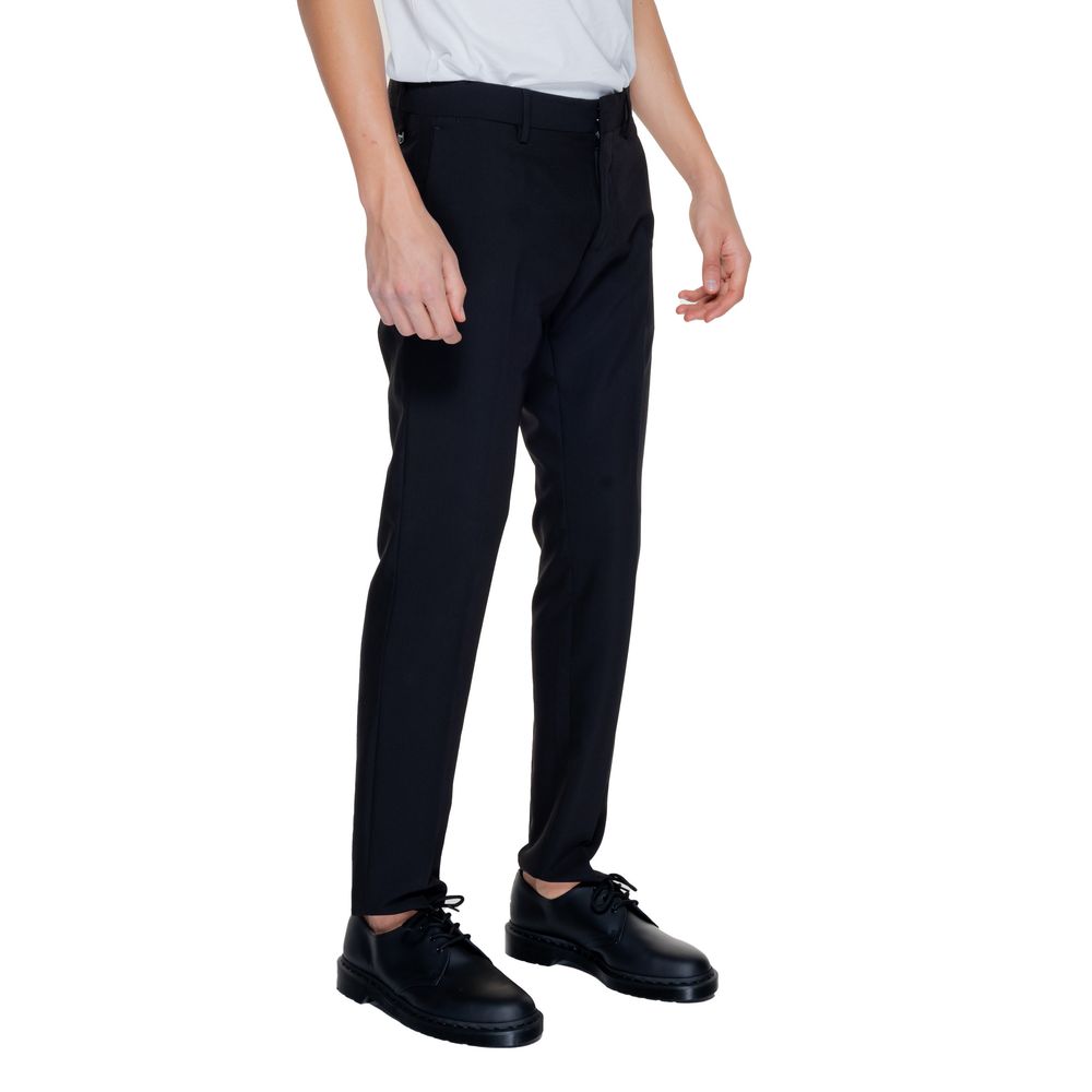 Black Polyester Pant