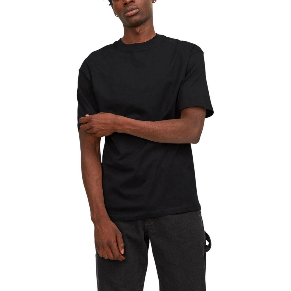 Black Cotton T-Shirt