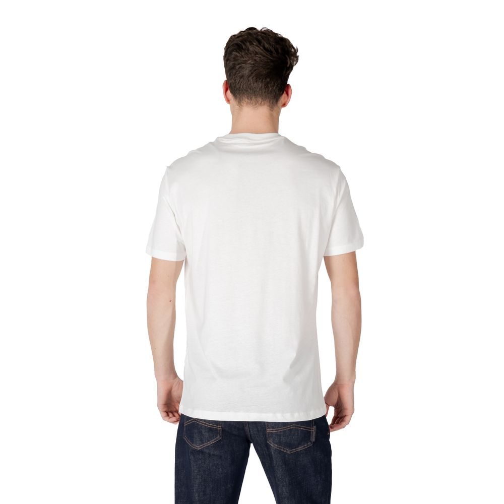 Cream Cotton T-Shirt