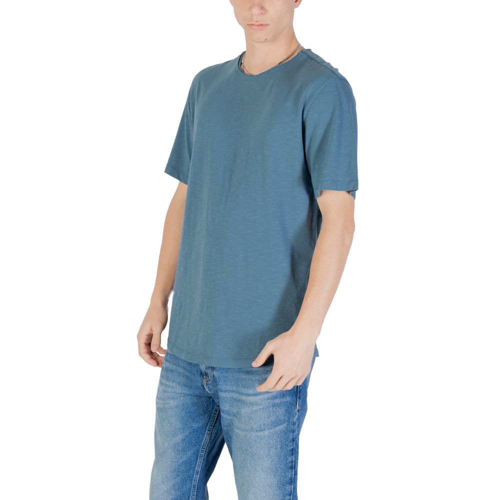 Blue Cotton T-Shirt
