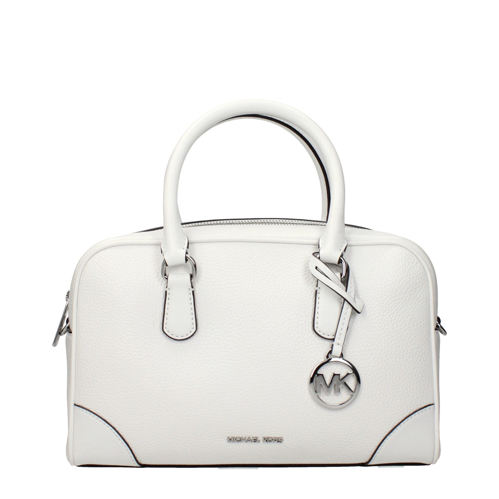 White Leather Handbag