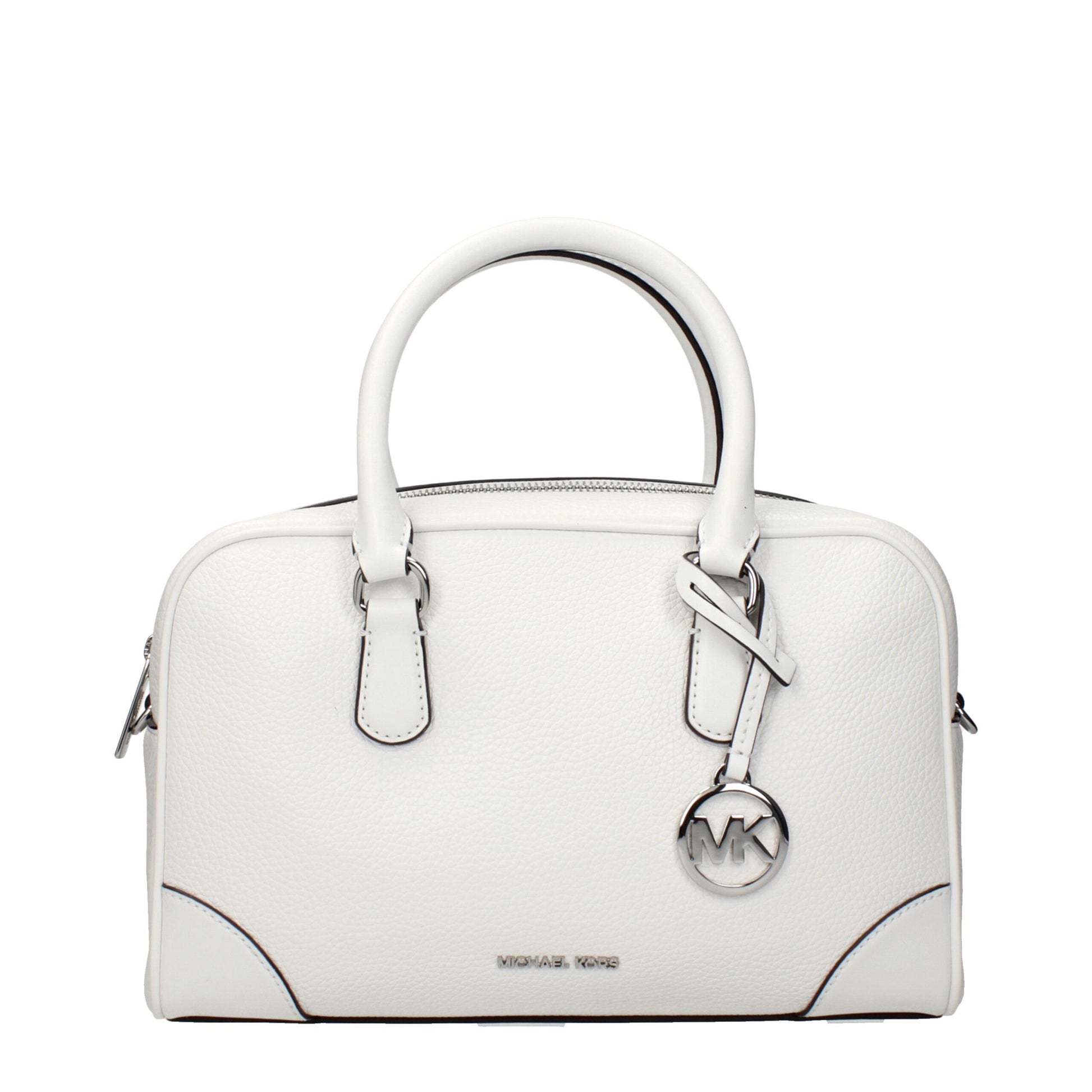 White Leather Handbag