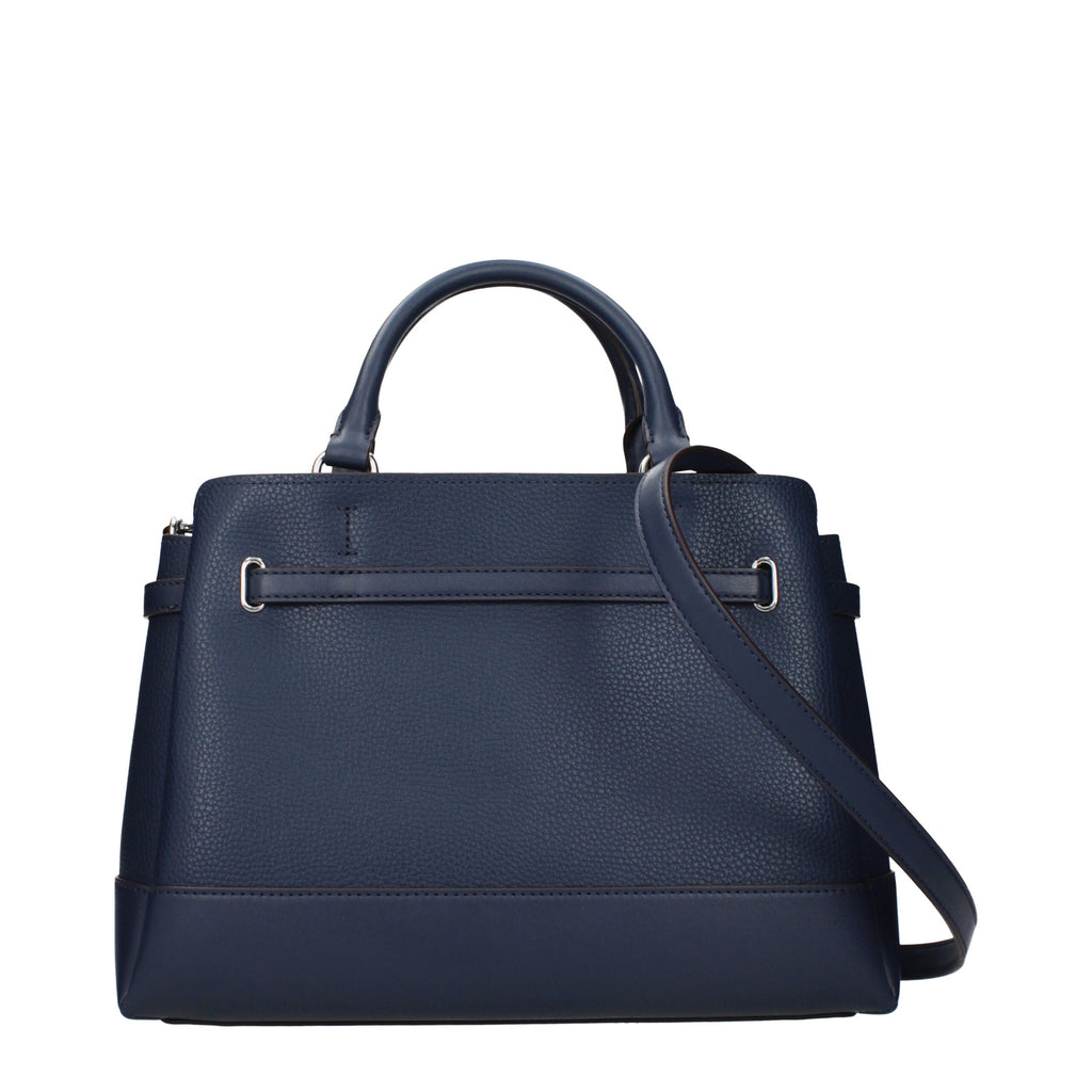 Blue Leather Handbags