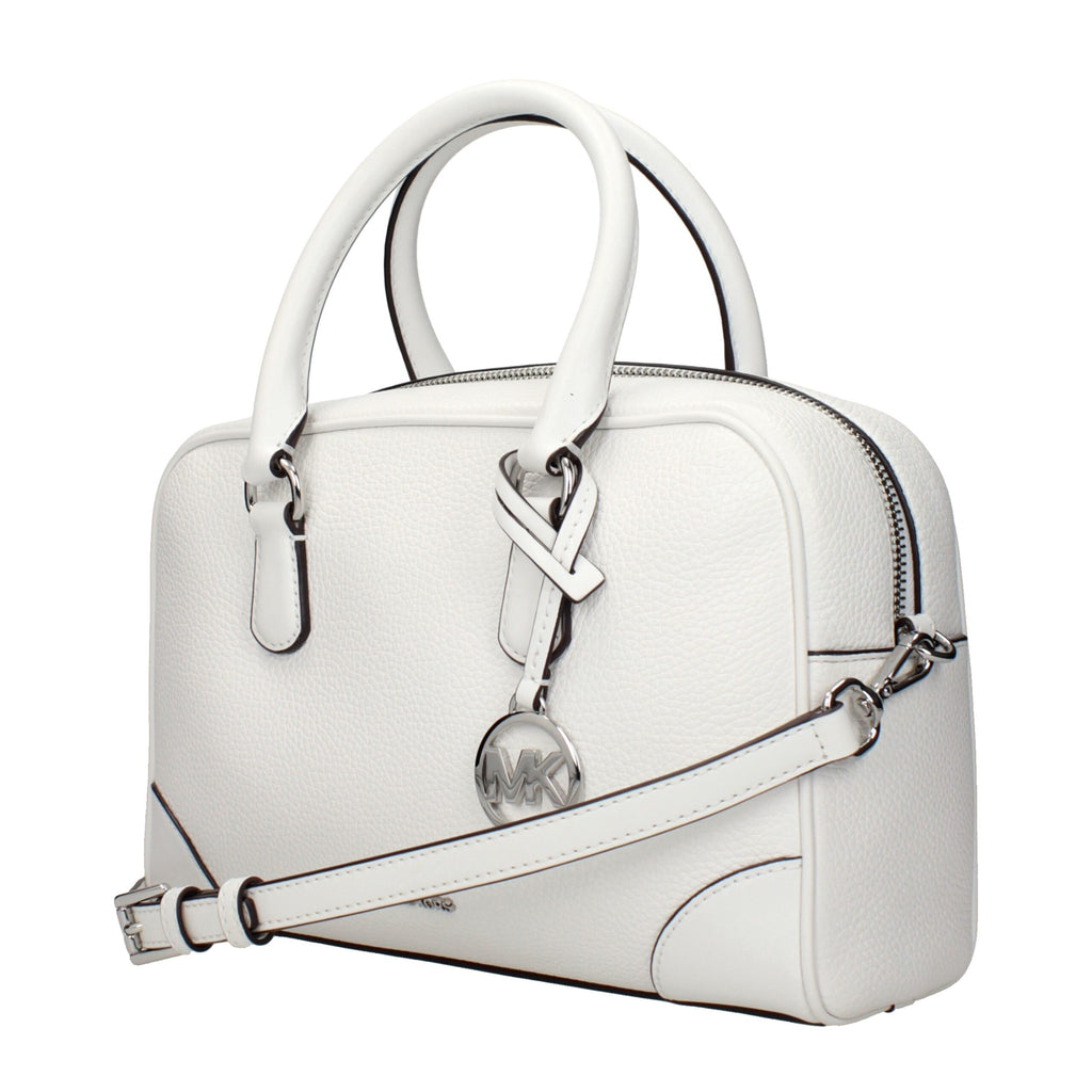 White Leather Handbag