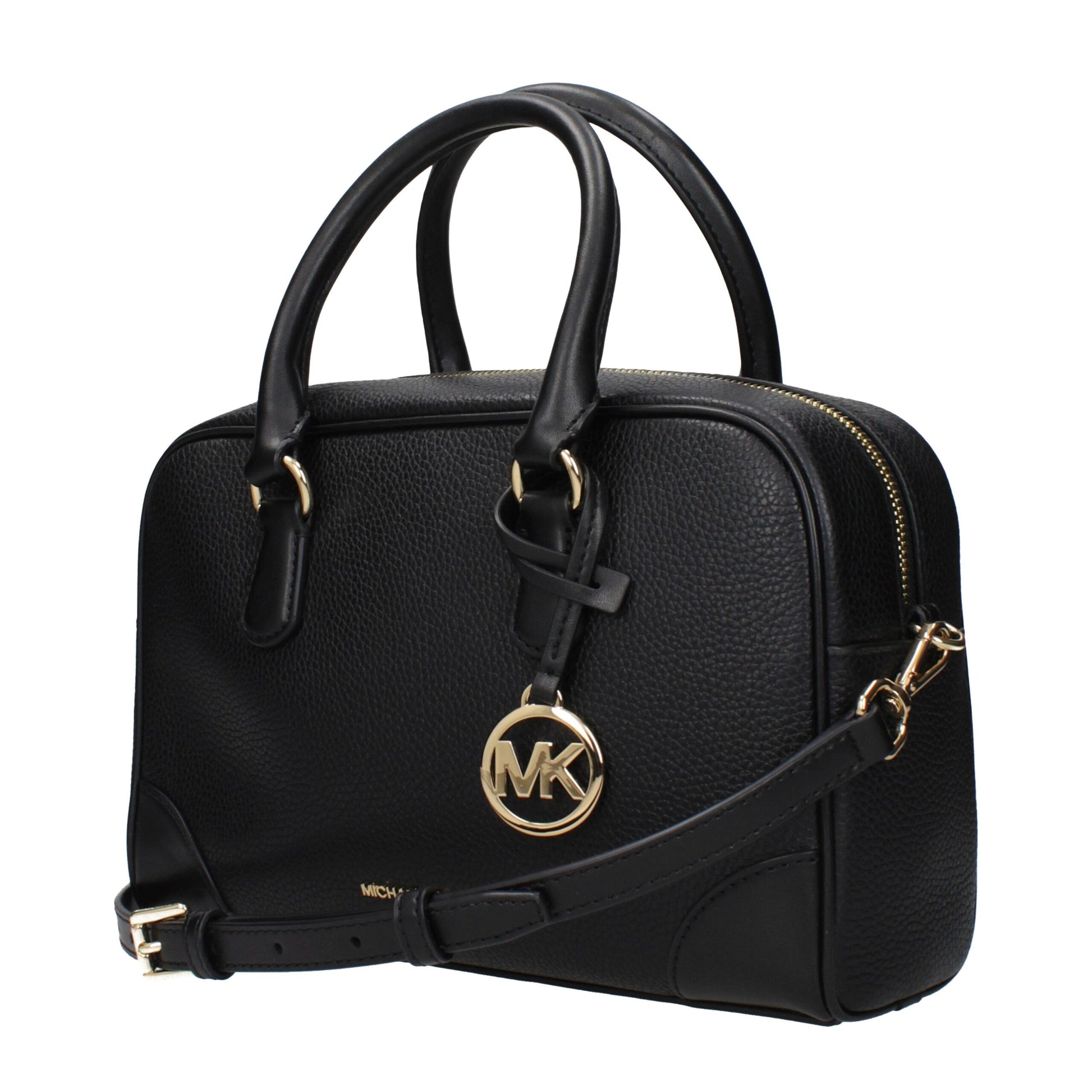 Black Leather Handbag