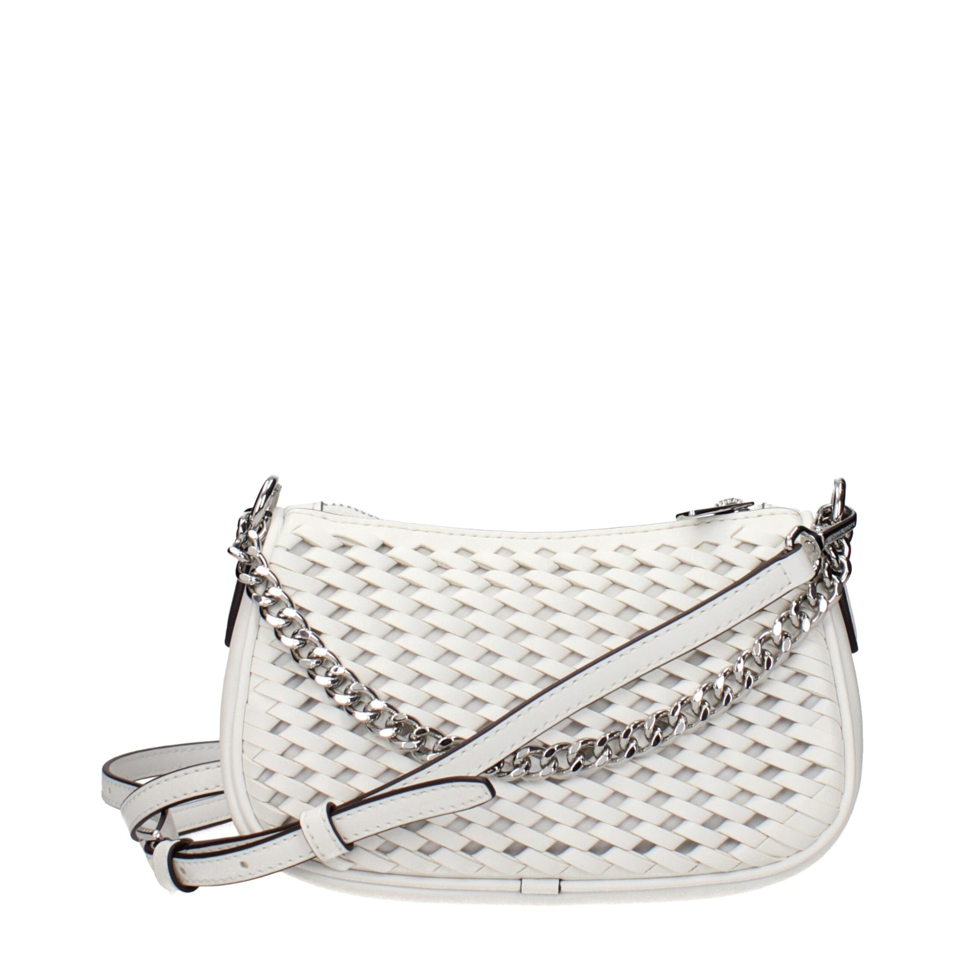 White Leather Handbag