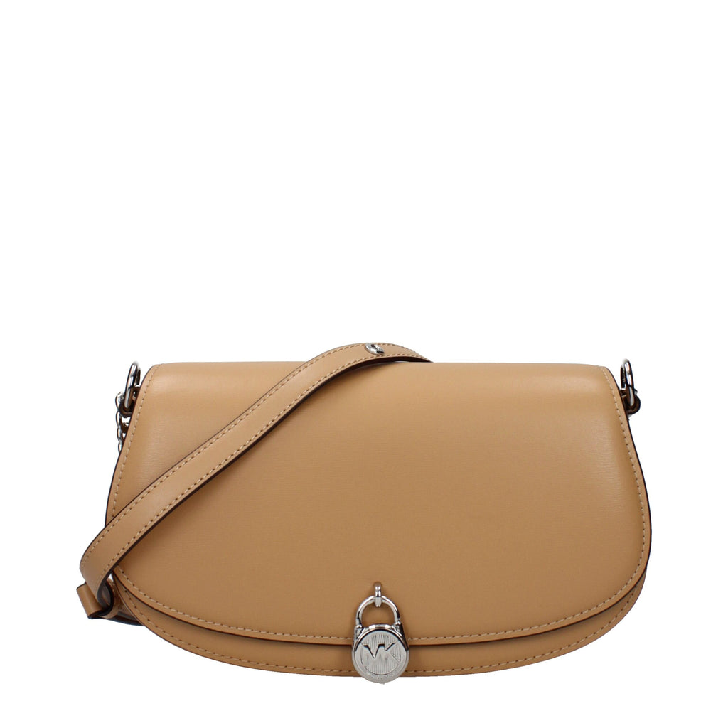 Brown Leather Shoulder Bag