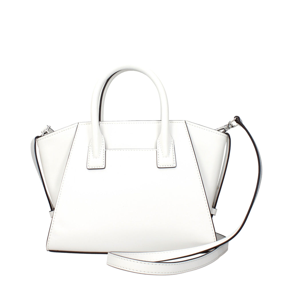 White Leather Handbag