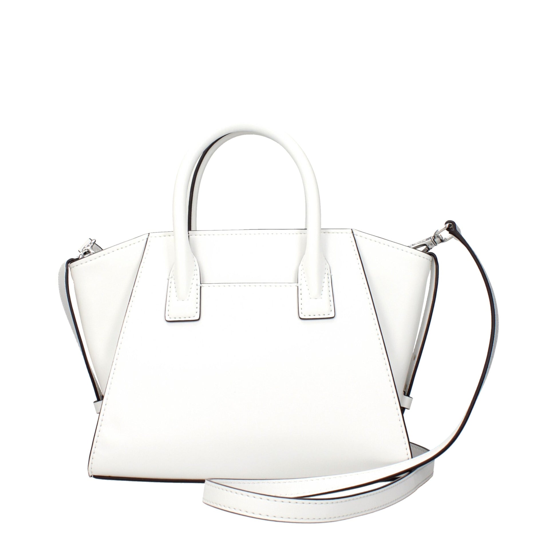 White Leather Handbag
