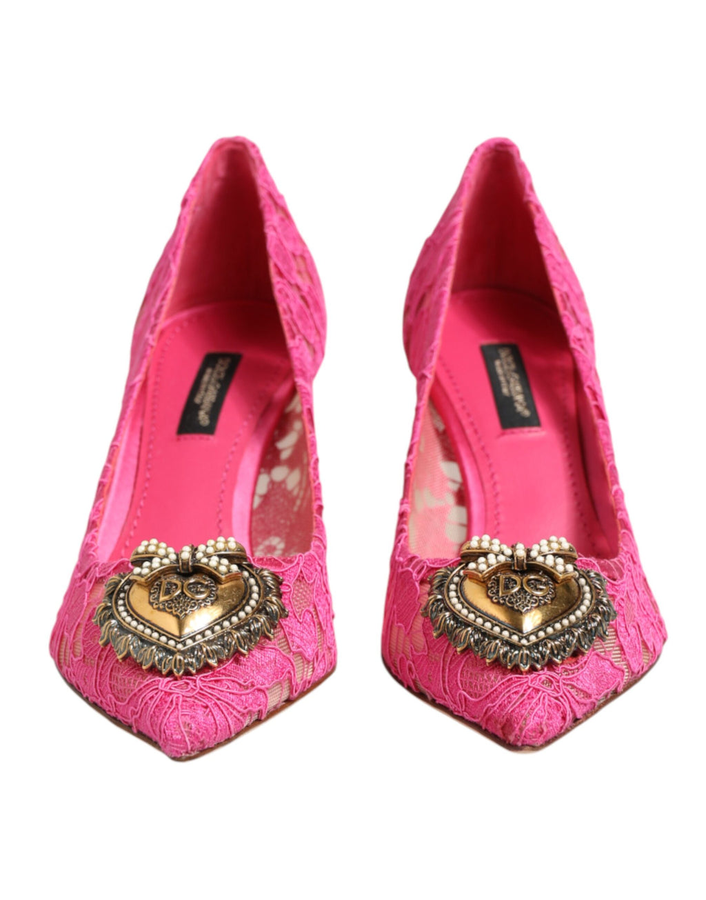 Pink Taormina Lace DEVOTION Pumps Shoes