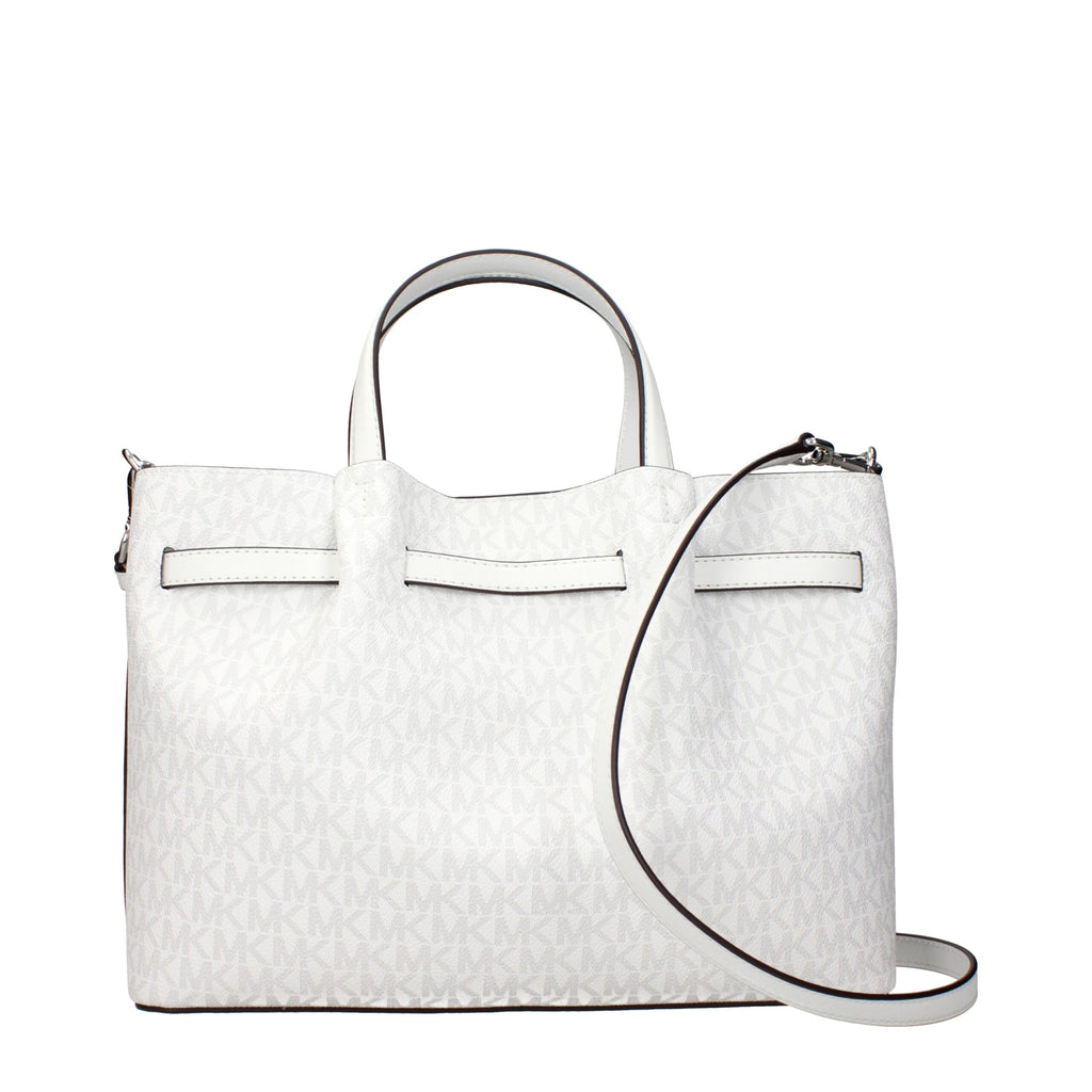 White Fabric Handbag