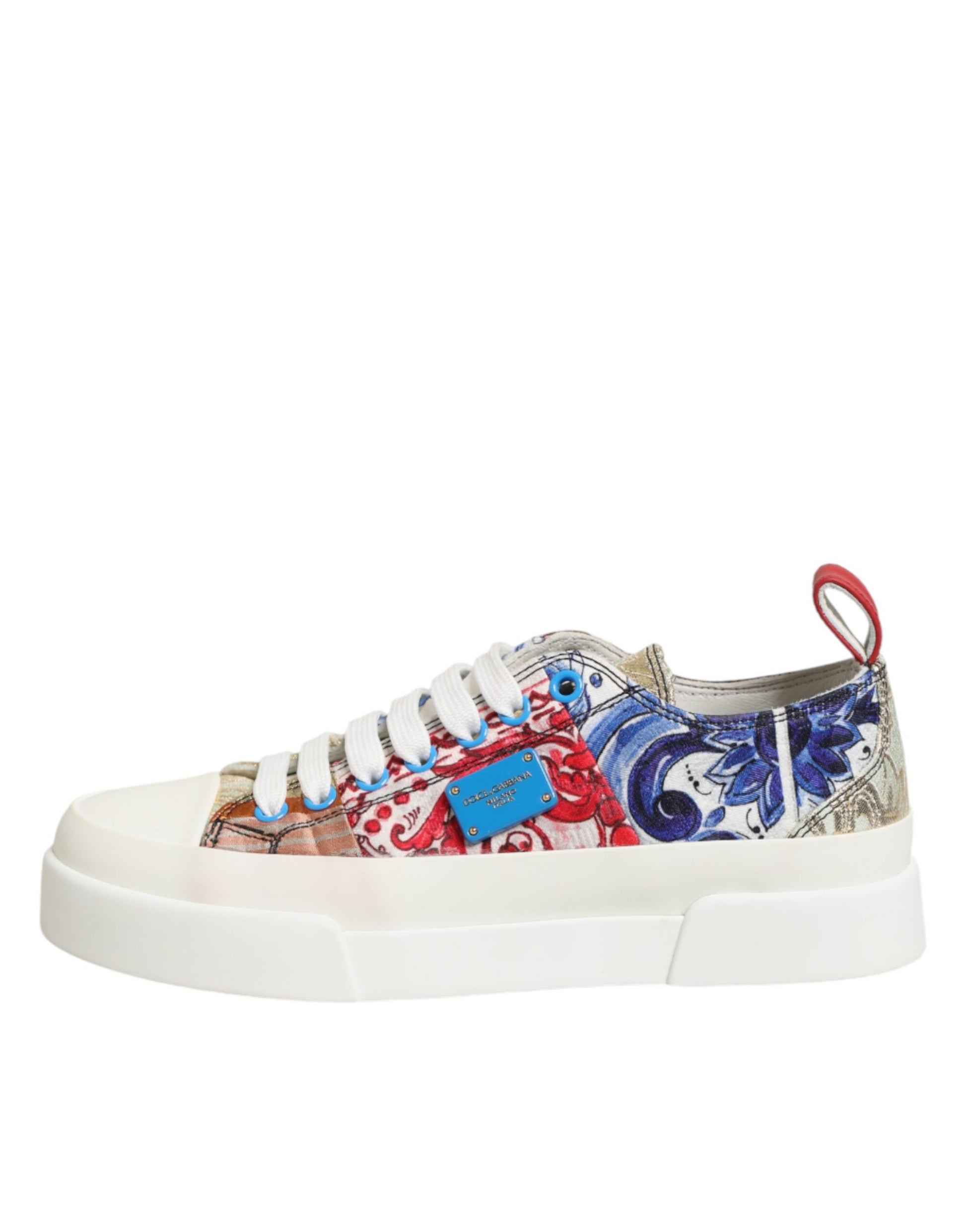 Multicolor Patchwork Low Top Sneakers Shoes