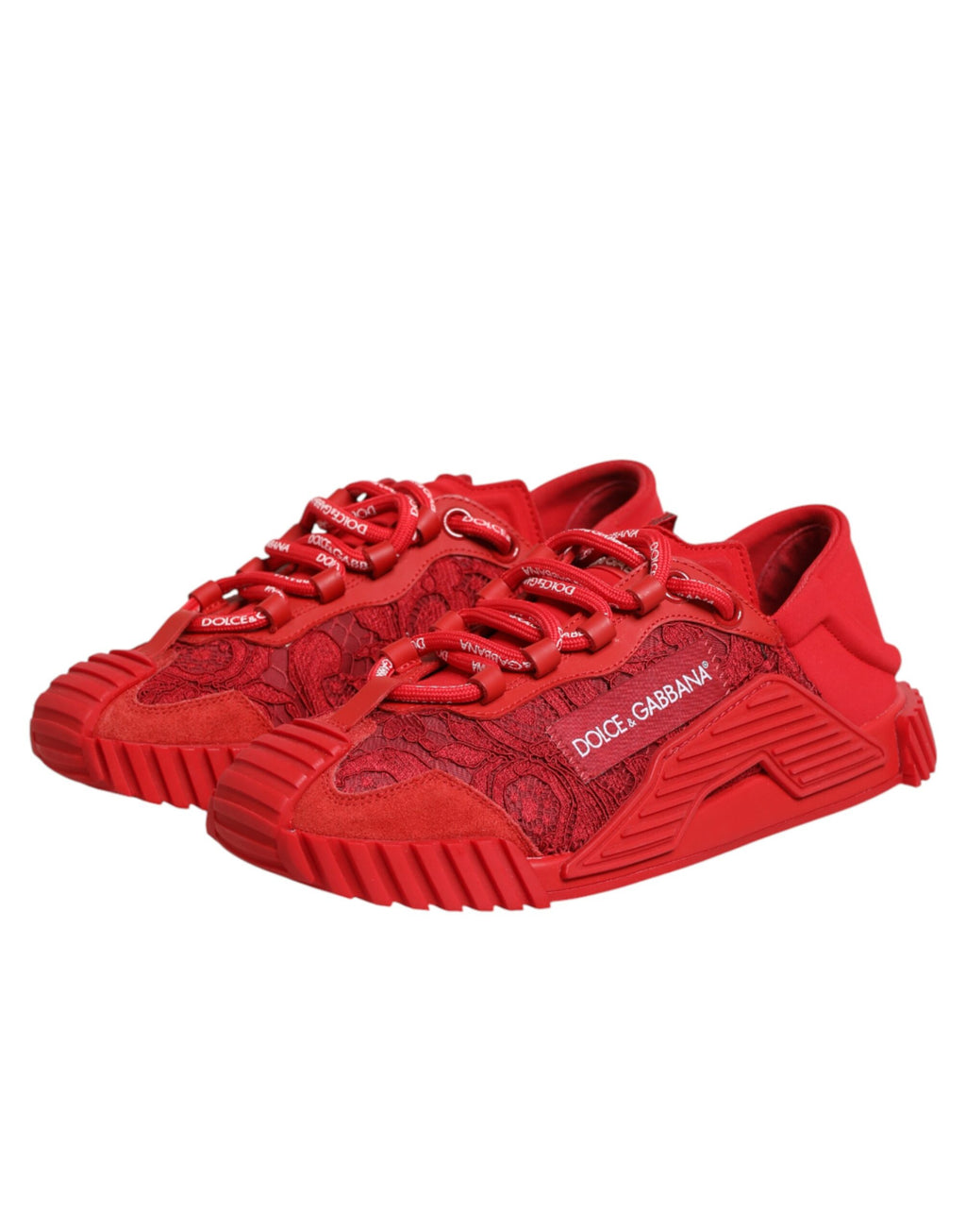 Red Logo Lace Low Top NS1 Sneakers Shoes