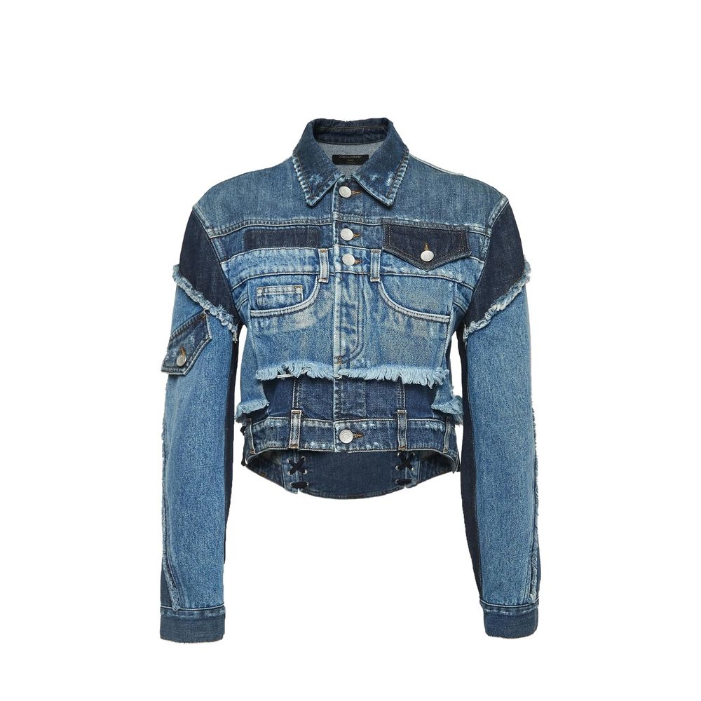 Denim Patchwork Jacket