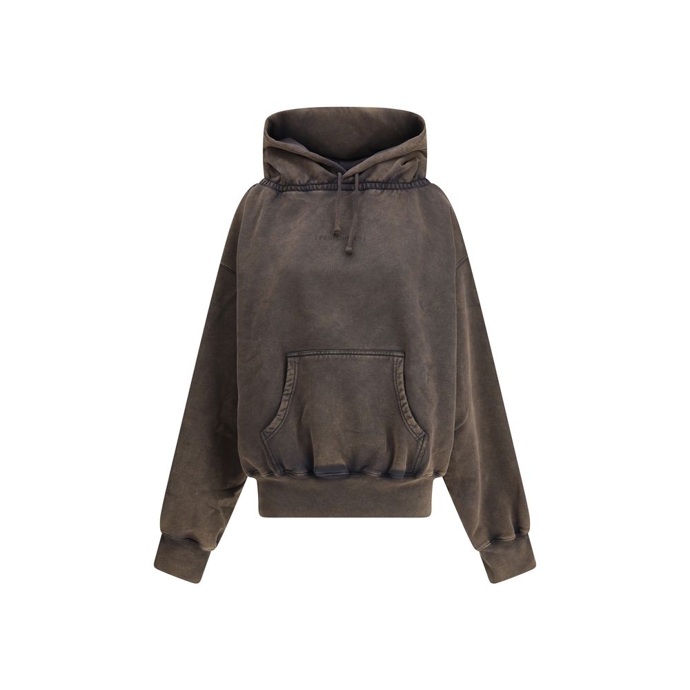 Brown Cotton Sweatshirt
