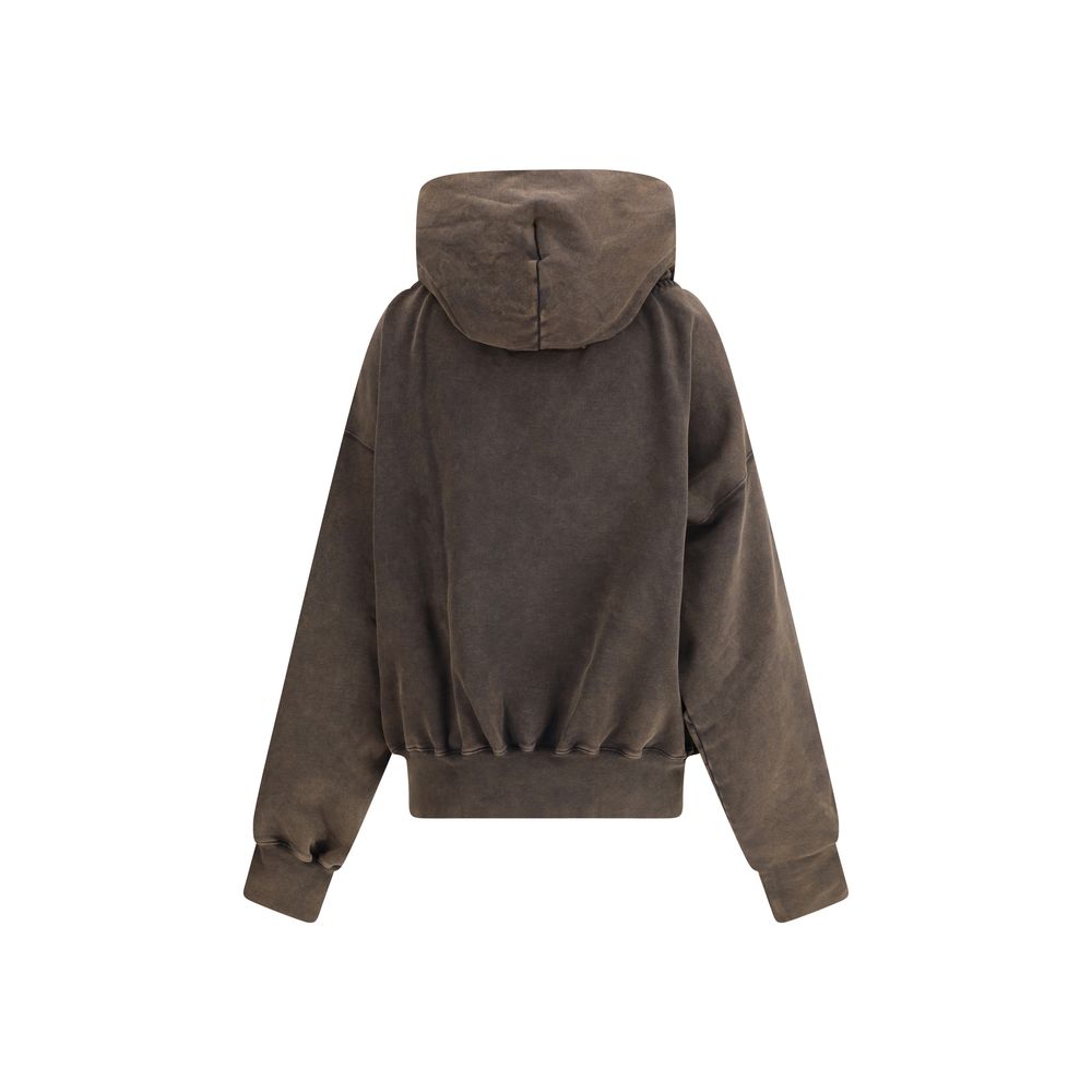 Brown Cotton Sweatshirt