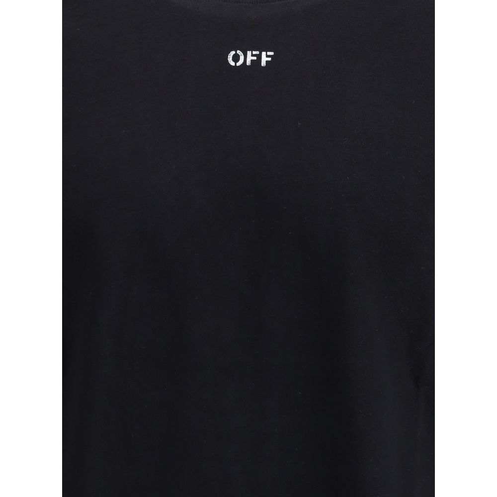Black Cotton T-Shirt