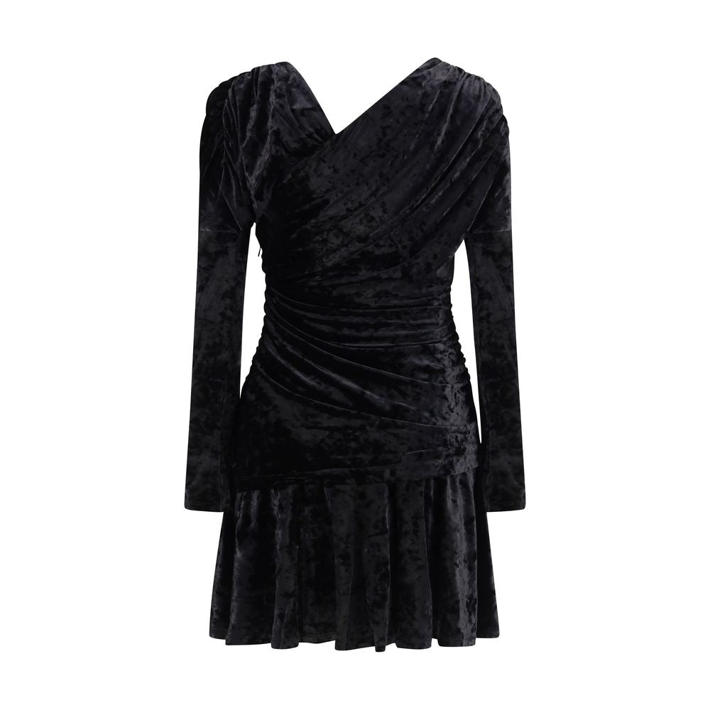 Black Recycled Polyester Cocktail Dress