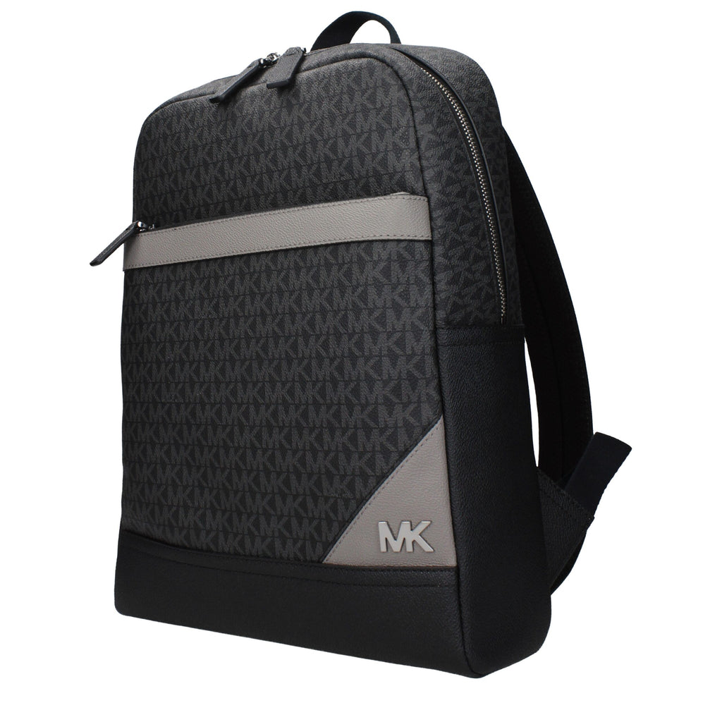 Black Fabric Backpack