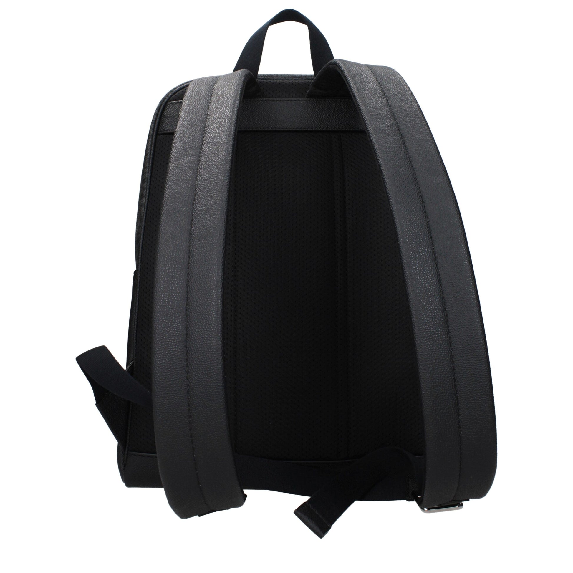 Black Fabric Backpack