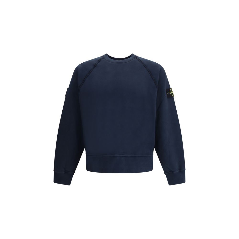 Blue Cotton Sweatshirt