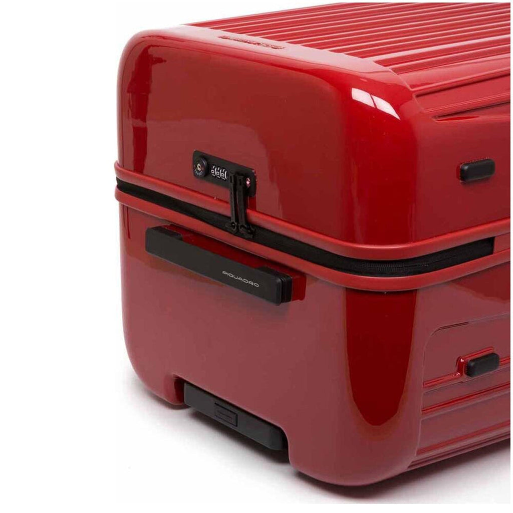 Red Polycarbonate Luggage And Travel