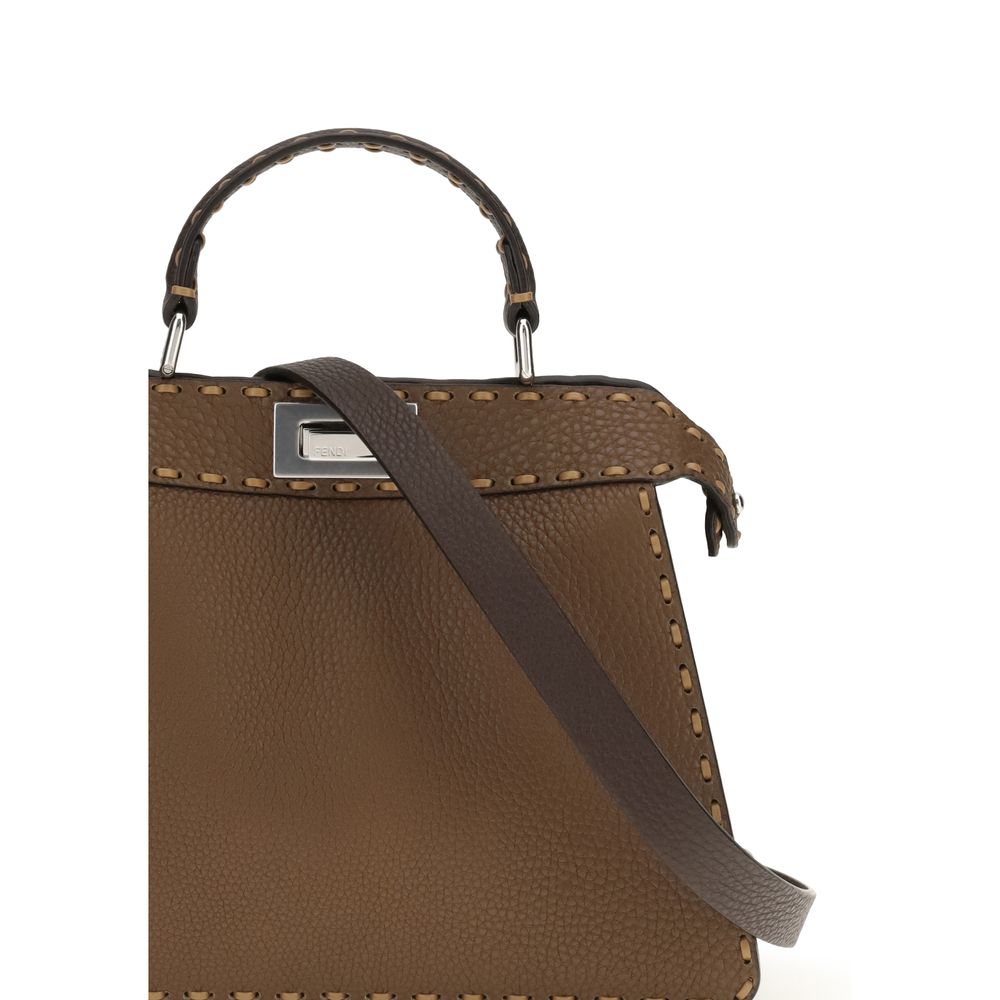 Brown Leather Shoulder Bag