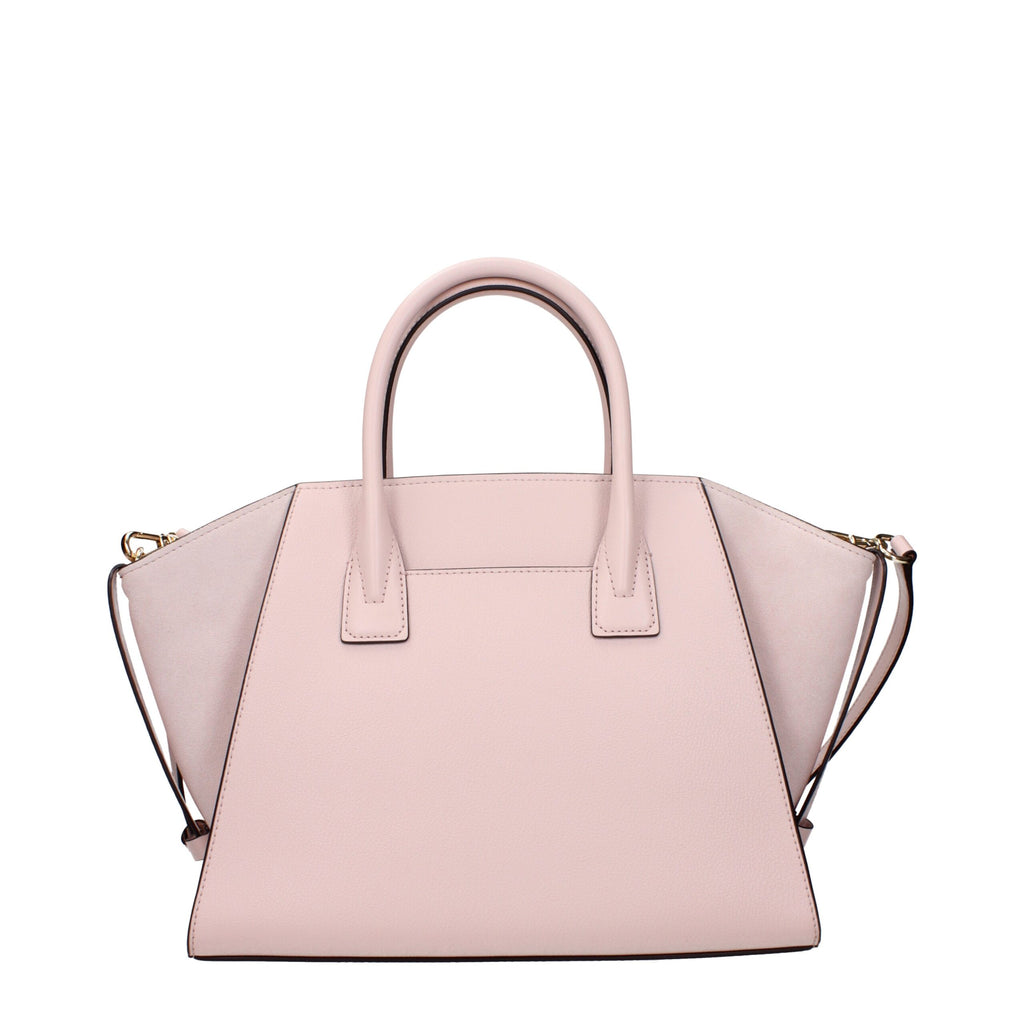 Pink Leather Handbag