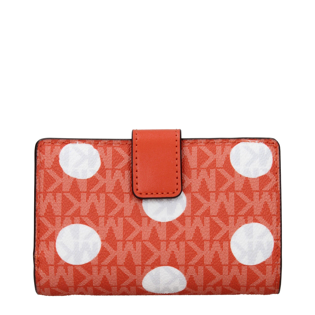 Orange Fabric Wallet