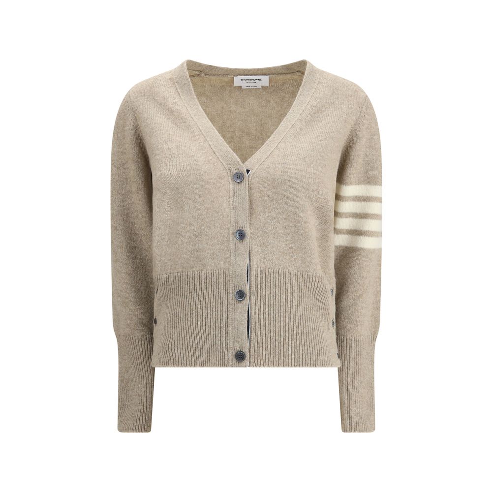Bicolor Wool Cardigan