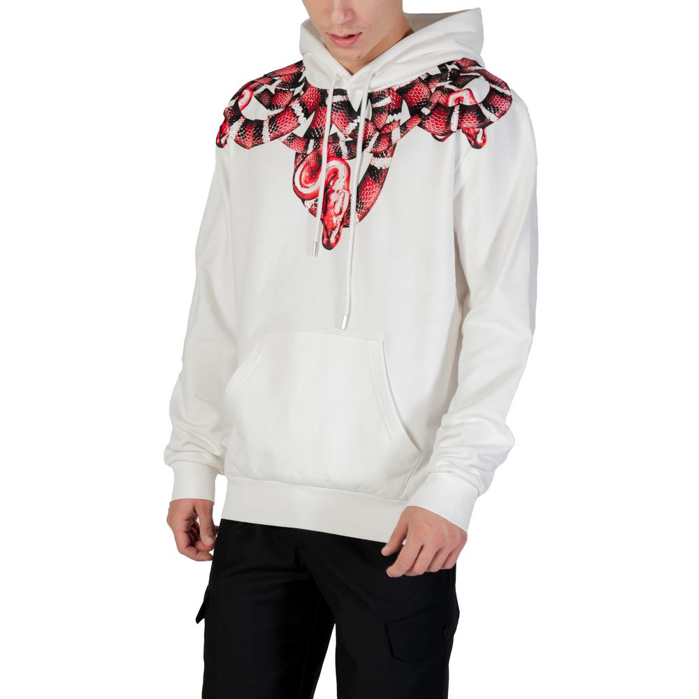 White Cotton Hoodie