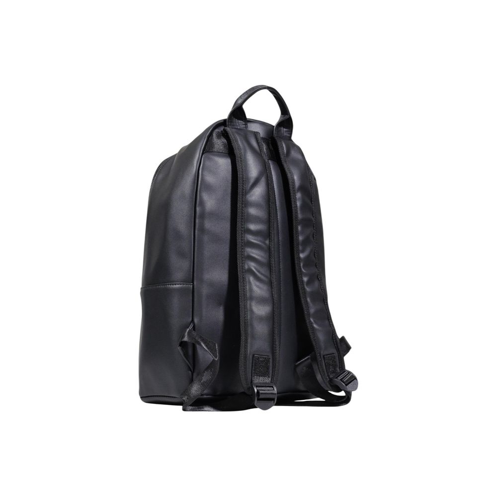 Black Polyethylene Backpack