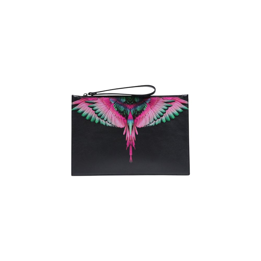 Black Polyethylene Clutch Bag