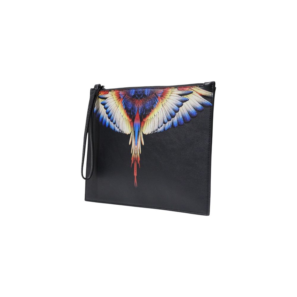 Black Polyethylene Clutch Bag