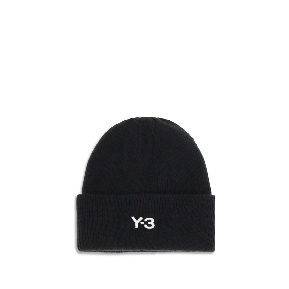 Black Marabou Beanie